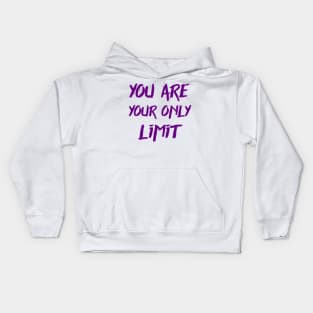 You are your only limit Kids Hoodie